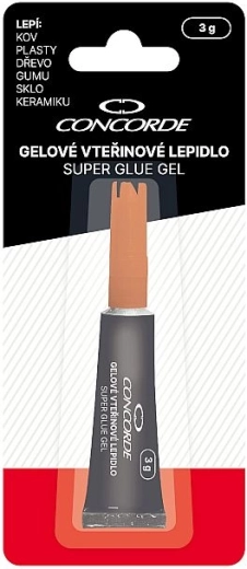 Colla istantanea in gel Concorde 3 g in blister