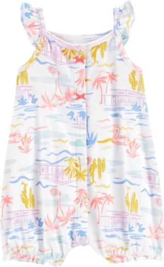 Tutina estiva Carter's per bambina ivory palm – 3m
