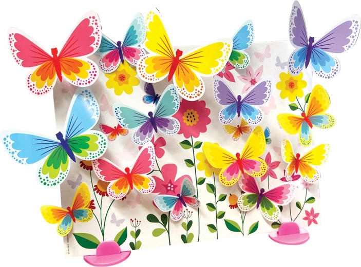 Farfalle 3D colorate