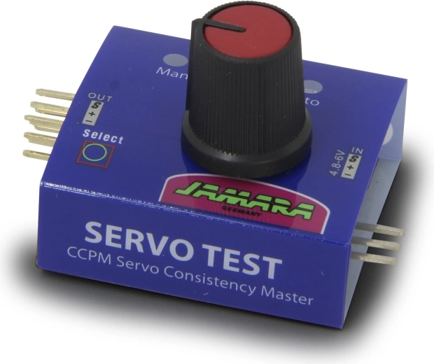 Mini tester per servi CCPM JAMARA