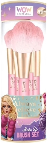 Set di pennelli per make-up Wow Generation con bicchierino