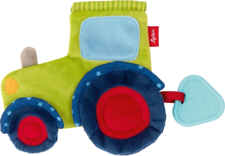 Sigikid peluche conforter trattore con massaggiagengive - 1 pezzo