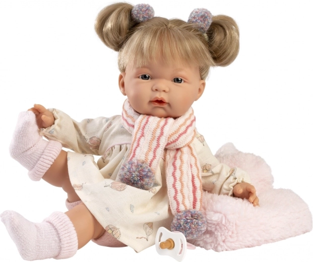 Piange dopo aver tirato il cordoncino