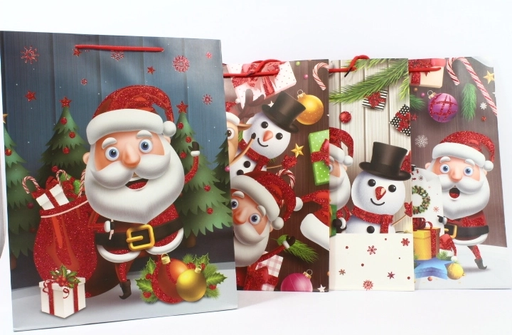 Borsa regalo natalizia di formato L