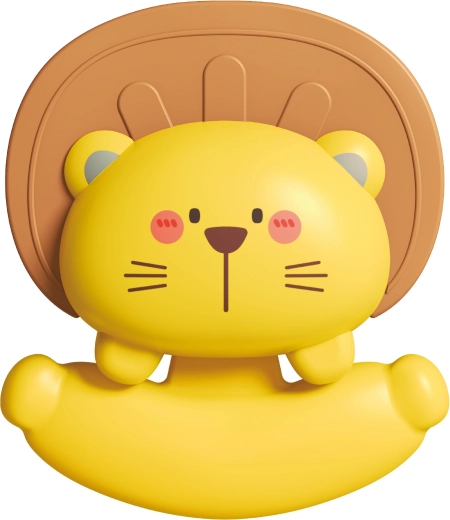 Sonaglio e massaggiagengive a forma di leoncino
