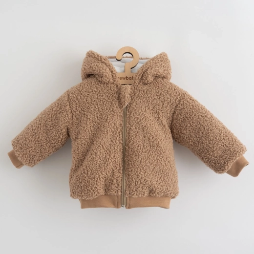 Felpa invernale con cappuccio per neonati New Baby Teddy Winter 80 (9–12 mesi)