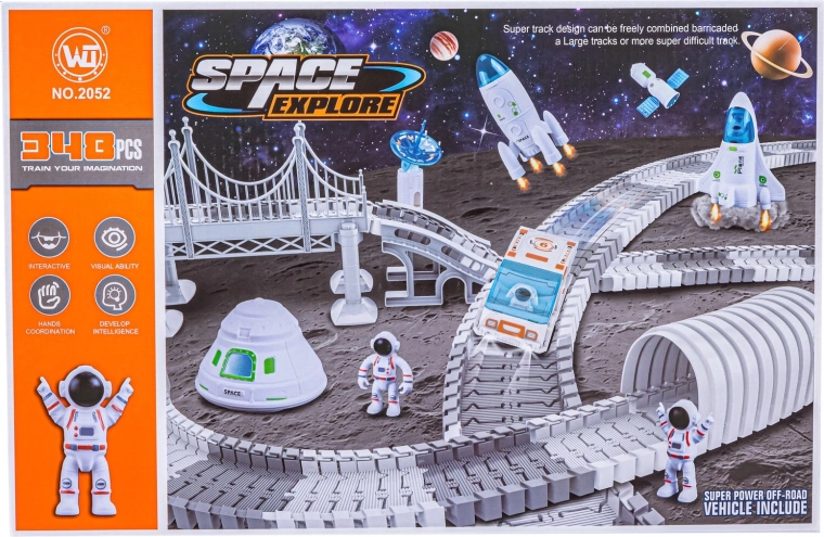 Accessori spaziali per giocare alla base spaziale