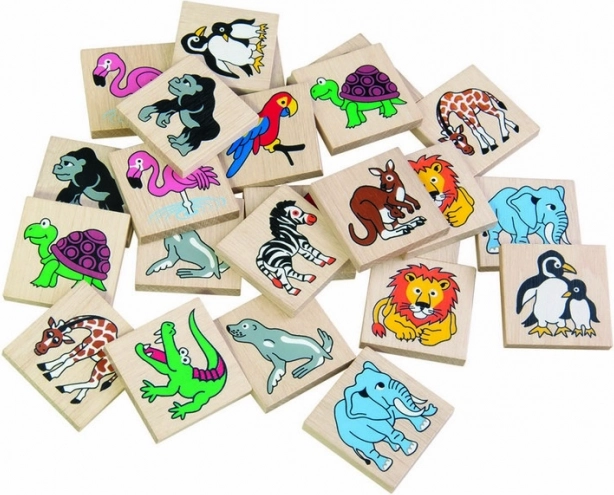 Pexeso zoo in legno Detoa