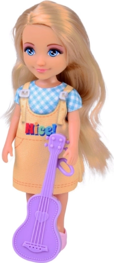 Fantasia musicale con chitarra viola