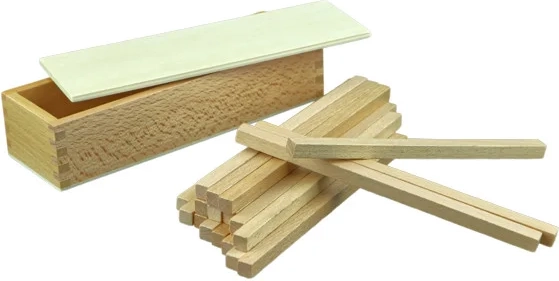 Prismi Montessori Moyo in scatola per le scale marroni - 1 pezzo
