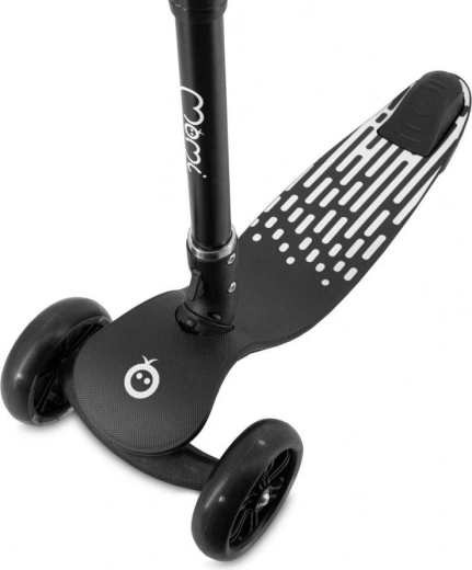 Stabilità delle tre ruote e pedana antiscivolo