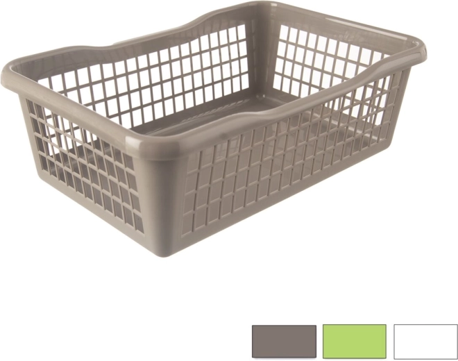 Cestino portaoggetti in plastica 30 × 20 × 10 cm, colori assortiti
