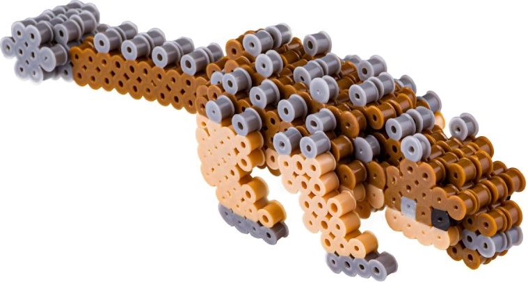 Modello 3D di anchilosauro con perline