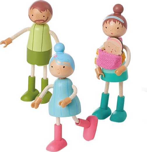 Una famiglia per giocare e inventare tante storie