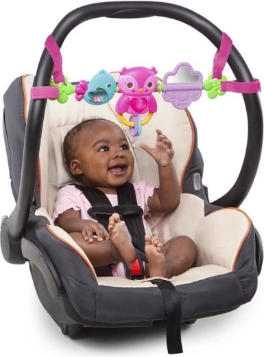 Fissaggio facile su passeggino e seggiolino auto