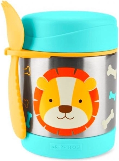 Skip Hop Zoo Thermos in acciaio inox per bambini con coccodrillo