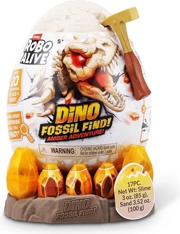 Zuru Robo Alive Dino Fossil Find: Amber Adventure - 1 pezzo