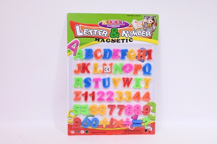 Lettere e numeri magnetici - 1 pezzo