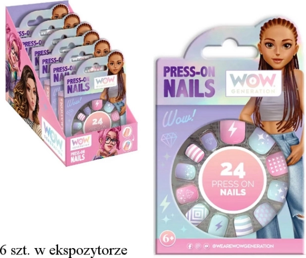 Unghie finte WOW Generation (24 pz)