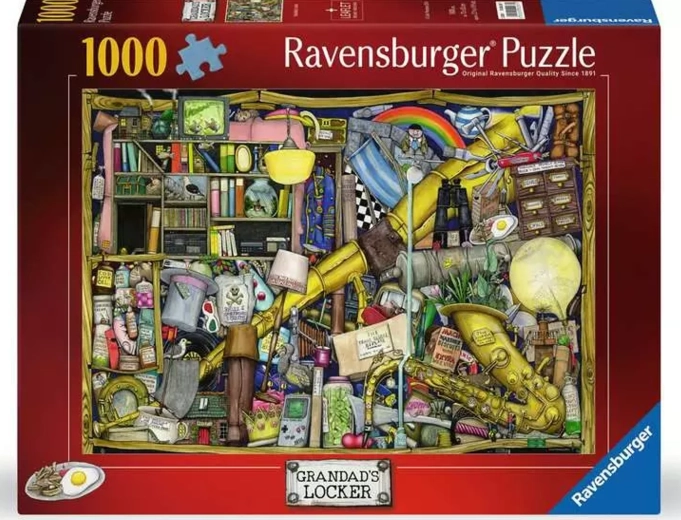Puzzle Ravensburger La credenza del nonno, 1000 pezzi