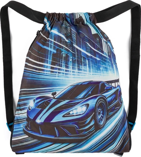 Bagmaster sacchetto scolastico per scarpe e ginnastica Lumi 26 C – auto