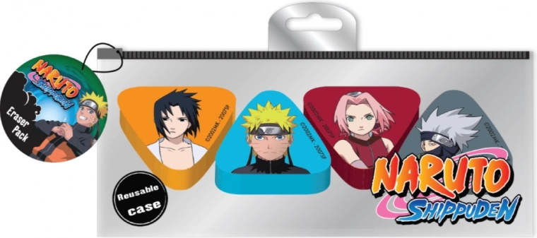 Set gomme Naruto