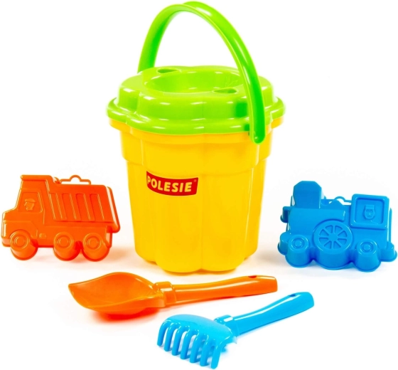Set da spiaggia con secchiello grande