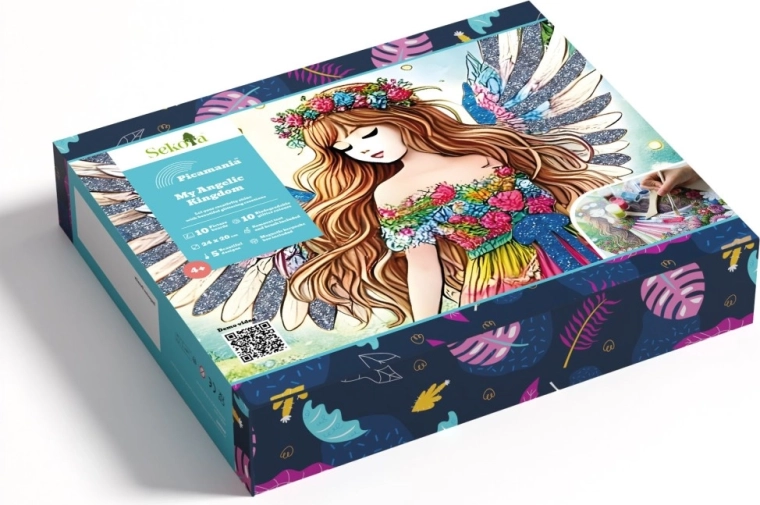 Sekoia Picamania e fate angelo – kit creativo con glitter
