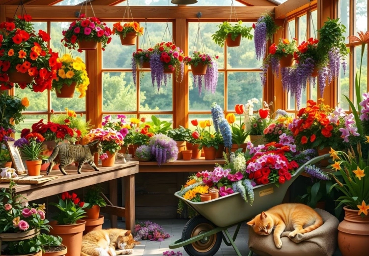 Puzzle Alipson Riposo nella serra 1000 pezzi