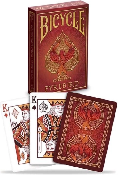 Carte da gioco Bicycle Fyrebird