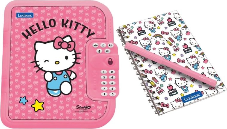 Quaderno e penna inclusi nella confezione