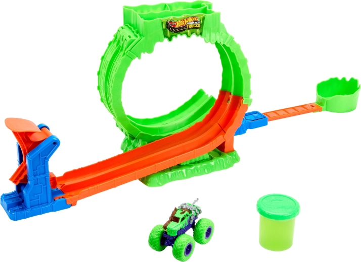 Monster truck esclusivo Wreckin' Wolf incluso nella confezione
