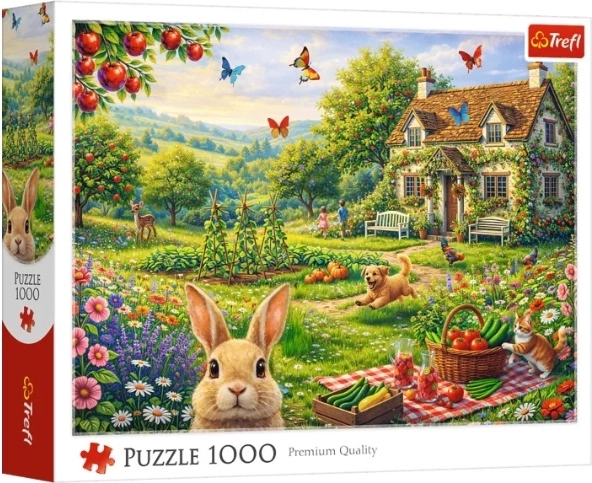 Puzzle Trefl 1000 pezzi casetta in campagna