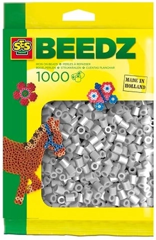 SES Creative perline da stirare 1000 pz – grigie
