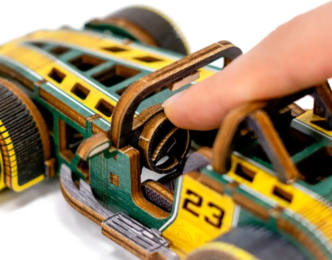 Ruote anteriori sterzanti per un miglior controllo