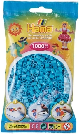 Perline da stirare Hama Midi 1000 pz blu