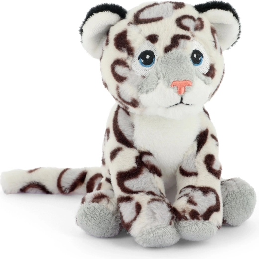 Leopardo delle nevi da collezione Keeleco 13 cm