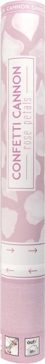 Coriandoli sparacoriandoli petali di rosa bianchi 40 cm
