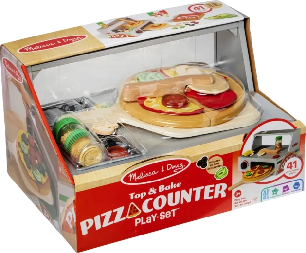 Pizzeria come nella realtà – banco con forno