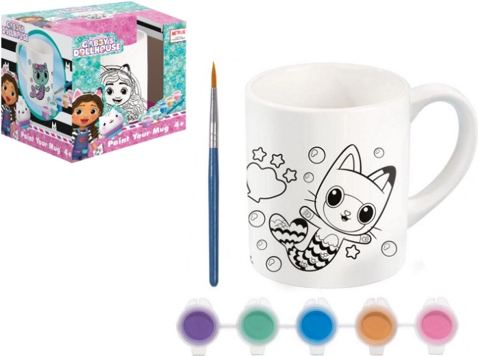 Tazza da dipingere Gabby’s Dollhouse