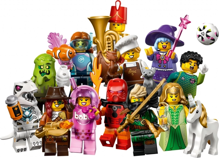12 personaggi da collezione unici in una sola serie