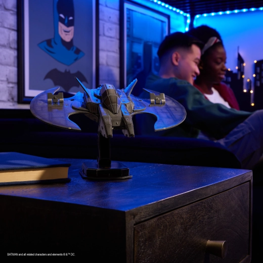 Iconico Batwing come modello 3D dettagliato