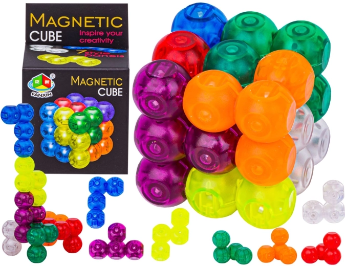 Cubo logico magnetico – rompicapo da 7 pezzi