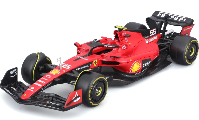 aspetto autentico della SF-23 con il numero di gara 55