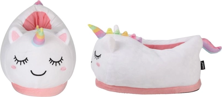 Pantofole di peluche Unicorno