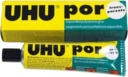 UHU Por colla per materiali espansi e polistirene 50 ml - 1 pezzo