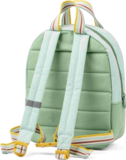 Zainetto per bambini Lilliputiens mix & match verde