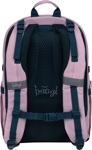 Comfort sulla schiena: pannello posteriore traspirante e cinghia pettorale