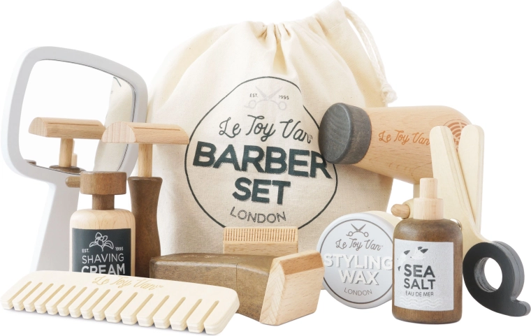 Le Toy Van set da parrucchiere in legno per bambini