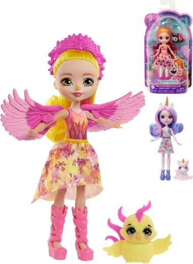 Mattel Enchantimals bambola con animaletto 15 cm - 1 pezzo